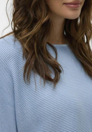 Пуловер с рукавом три четверти