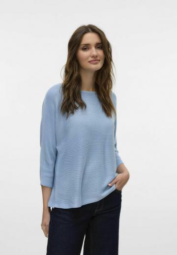 Пуловер с рукавом три четверти