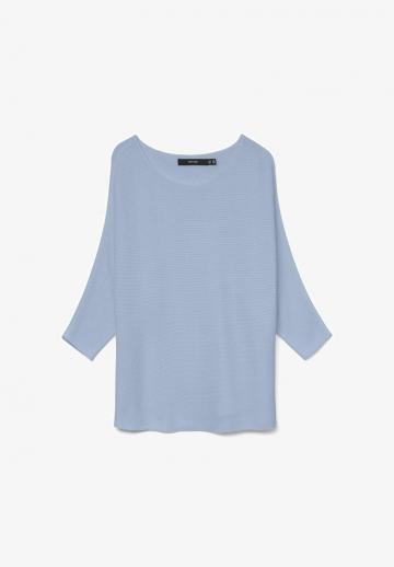 Пуловер с рукавом три четверти