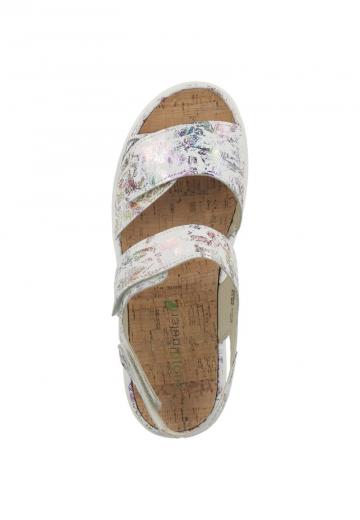 Босоножки на танкетке