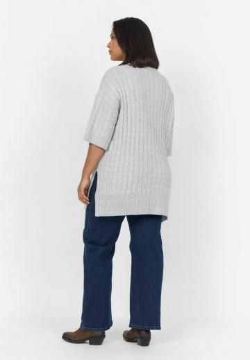 Длинный пуловер