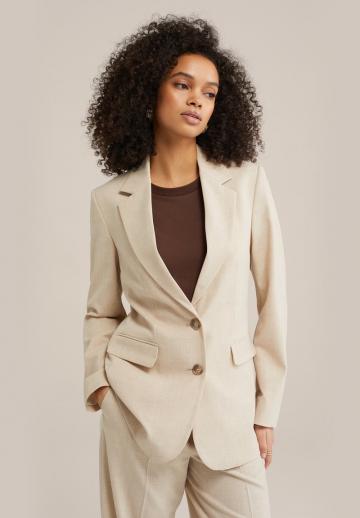 Длинный блейзер