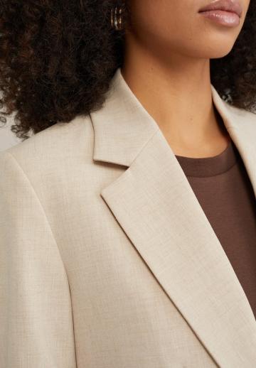 Длинный блейзер