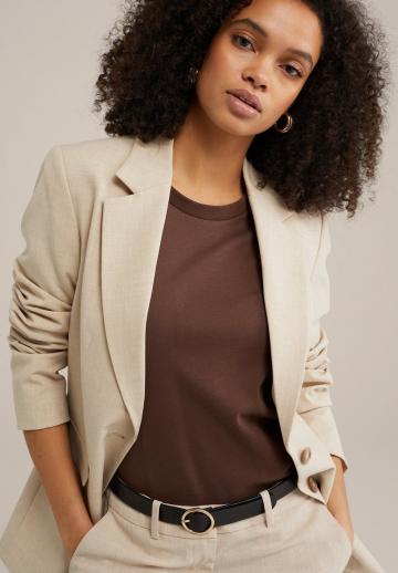 Длинный блейзер