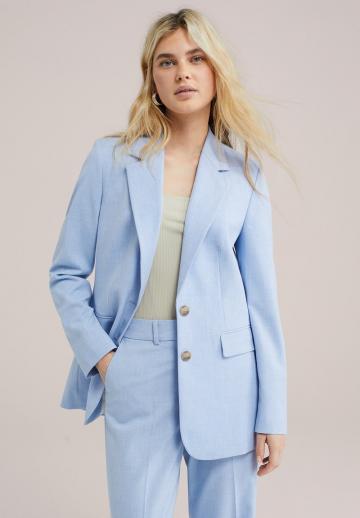 Длинный блейзер
