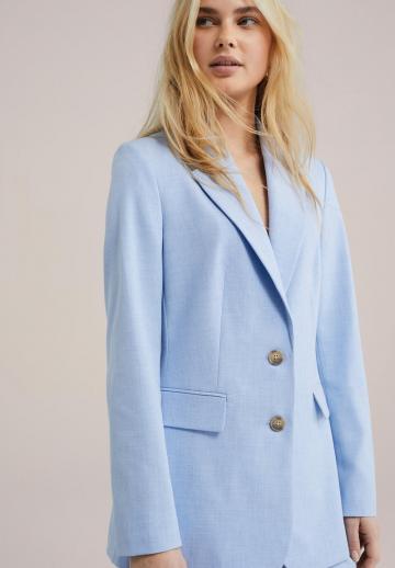 Длинный блейзер