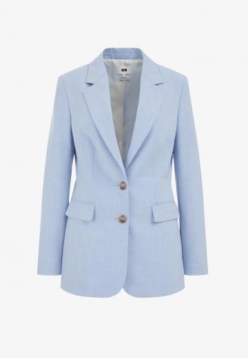 Длинный блейзер