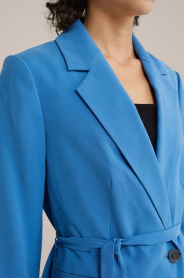 Длинный блейзер