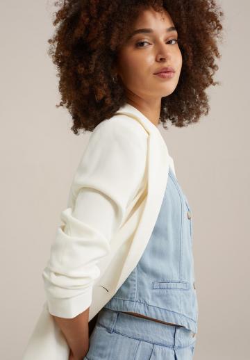 Длинный блейзер