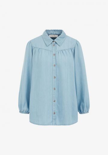 Джинсовая блузка