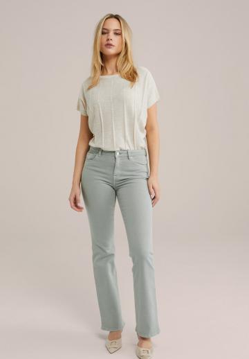 Пуловер с коротким рукавом