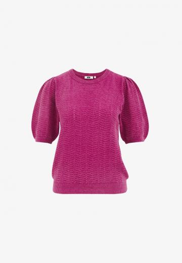 Пуловер с коротким рукавом