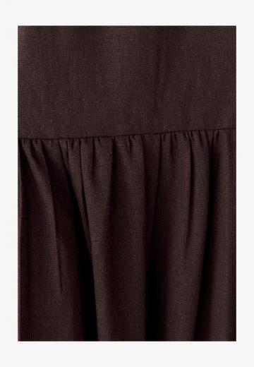 Юбка с накладными карманами