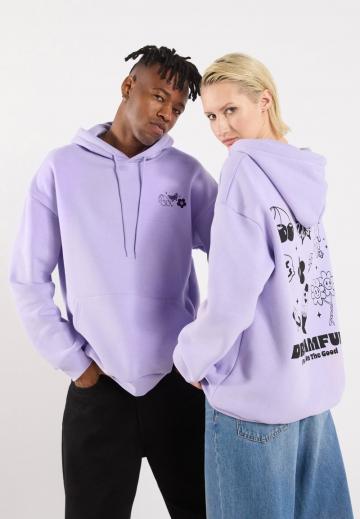 Пуловер с капюшоном