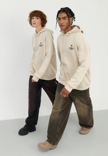 Пуловер с капюшоном