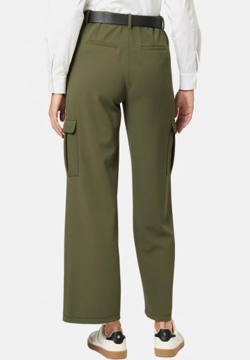 Брюки с накладными карманами