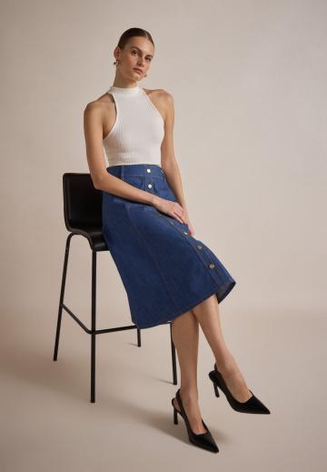 Джинсовая юбка