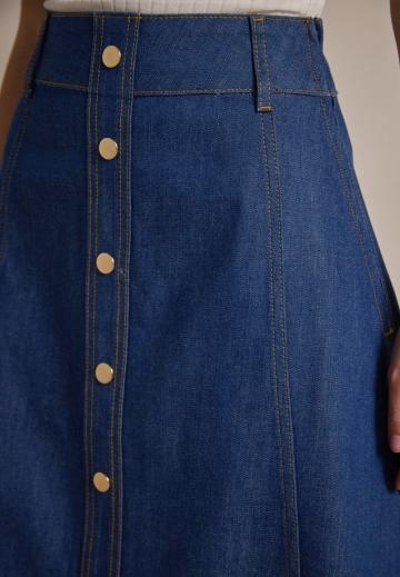 Джинсовая юбка