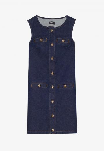 Джинсовое платье