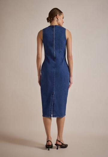 Джинсовое платье