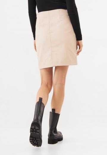 Кожаная юбка