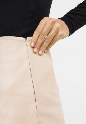 Кожаная юбка