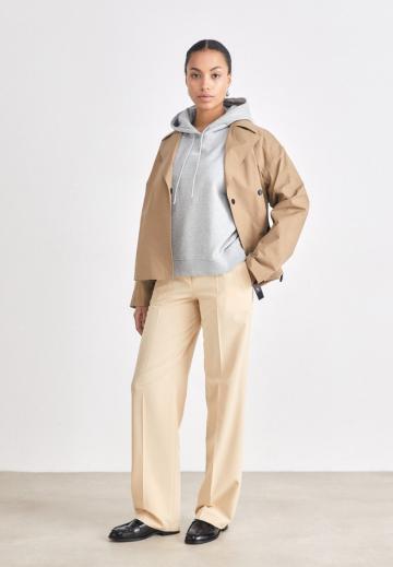 Пуловер с капюшоном