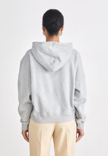 Пуловер с капюшоном