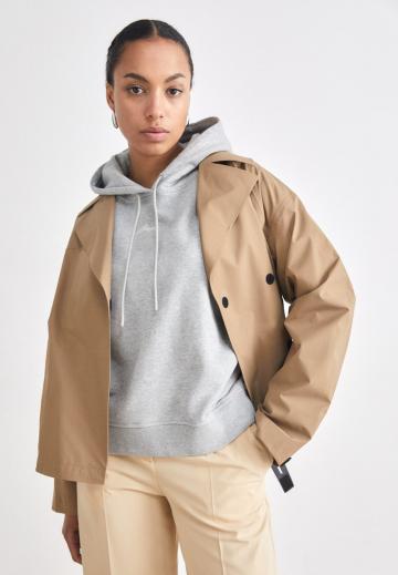 Пуловер с капюшоном