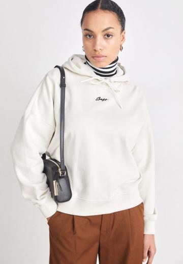 Пуловер с капюшоном