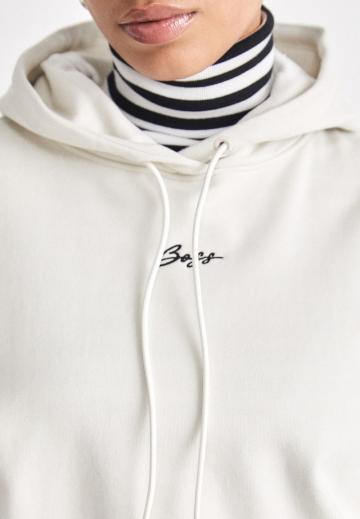 Пуловер с капюшоном