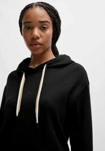 Пуловер с капюшоном