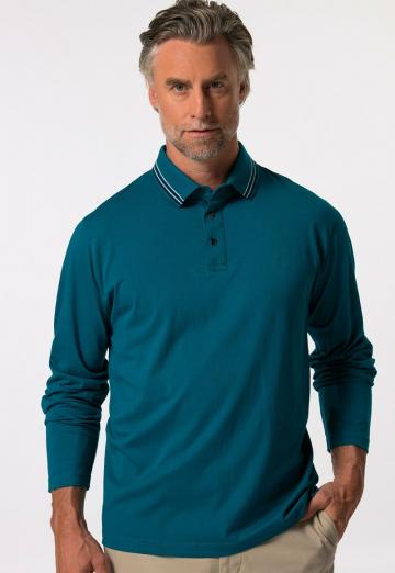 Поло с длинным рукавом