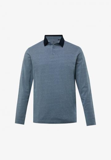 Поло с длинным рукавом