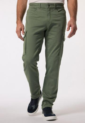 Брюки с накладными карманами