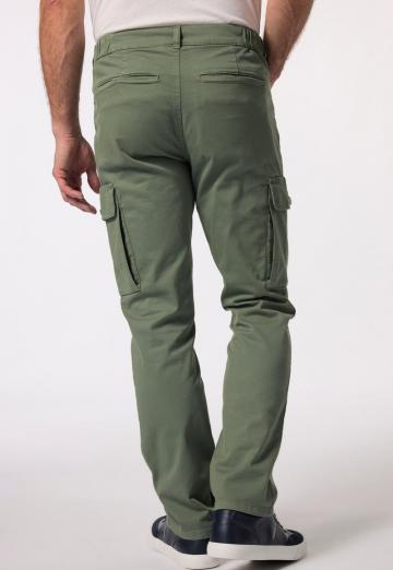 Брюки с накладными карманами