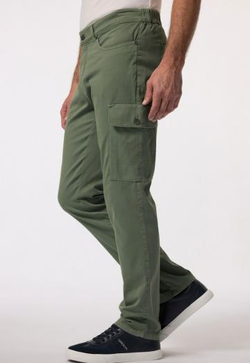 Брюки с накладными карманами