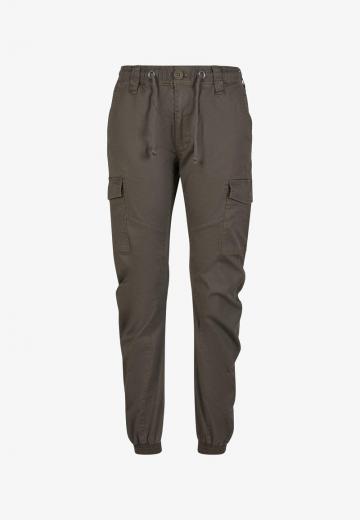 Брюки с накладными карманами