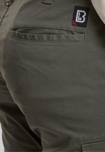 Брюки с накладными карманами