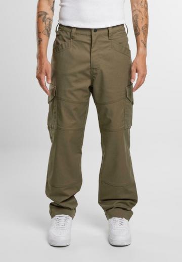 Брюки с накладными карманами