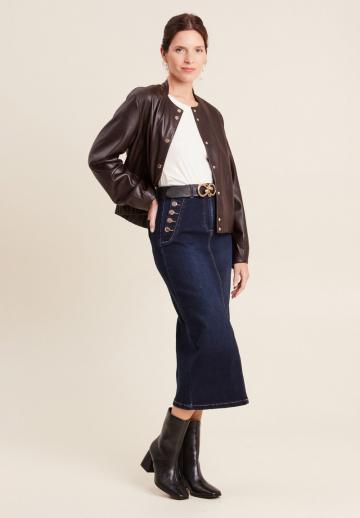 Джинсовая юбка