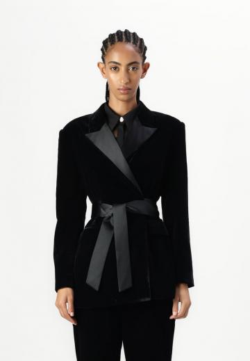 Длинный блейзер