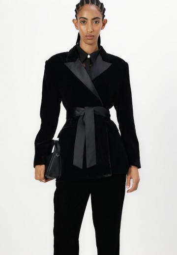 Длинный блейзер