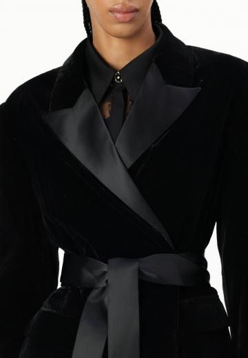 Длинный блейзер