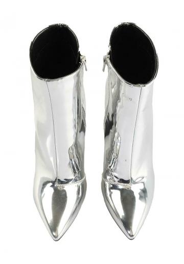 Полусапожки на высоком каблуке