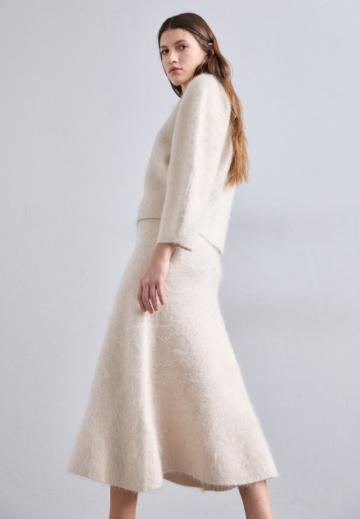 Вязаная юбка