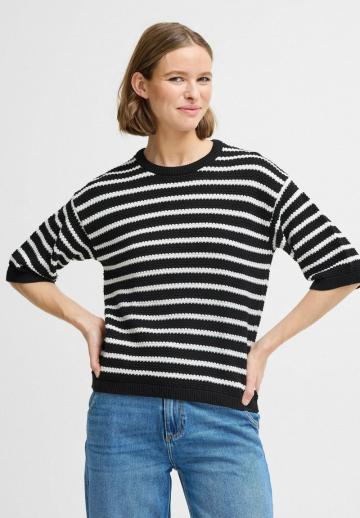 Пуловер с коротким рукавом