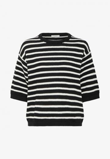 Пуловер с коротким рукавом