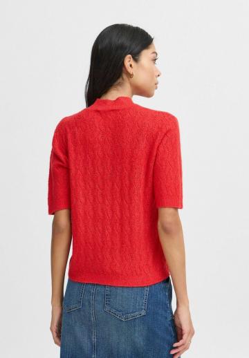 Пуловер с коротким рукавом
