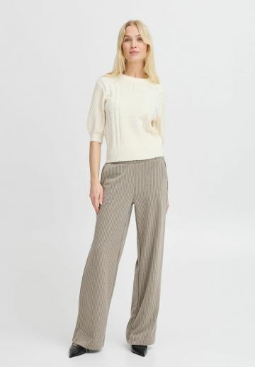 Пуловер с коротким рукавом